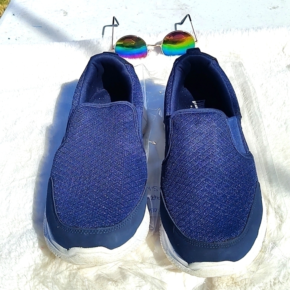 Everlast Navy Blue and White Running Shoes Size 9.5 Men's